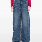 Jeans jesolo con passanti per cintura in blu Ag jeans - donna 