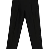 Pantaloni slim in lana e seta in neo Toteme - donna 