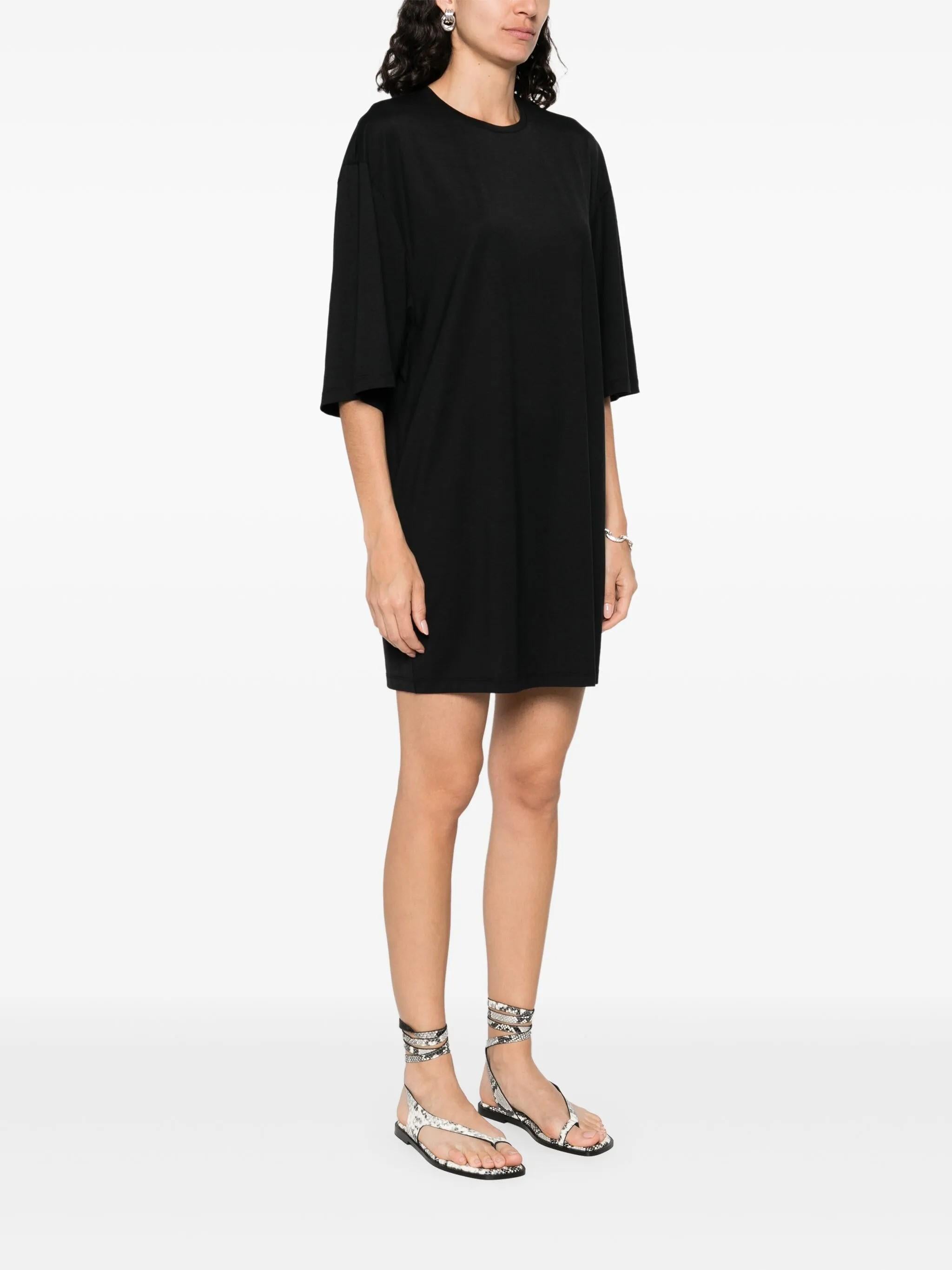 Abito stile T-shirt in nero Toteme - donna 