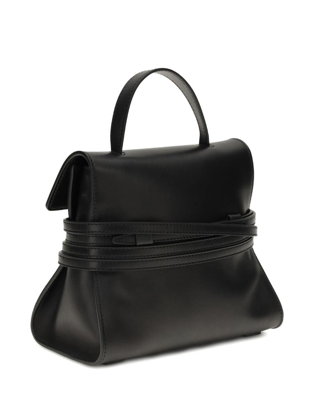 Borsa a mano tie me mini in nero Moschino - donna 