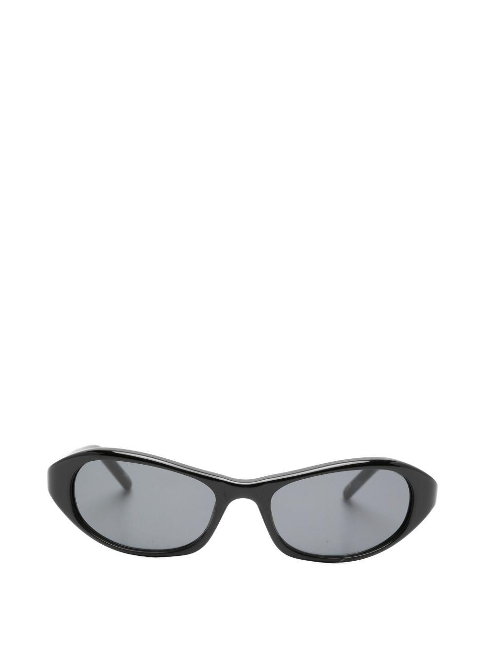 Occhiali da sole aria con montatura ovale in nero Chimi - unisex 