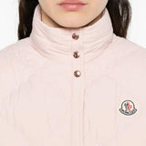 Gialet trapuntato bios in rosa Moncler - donna 