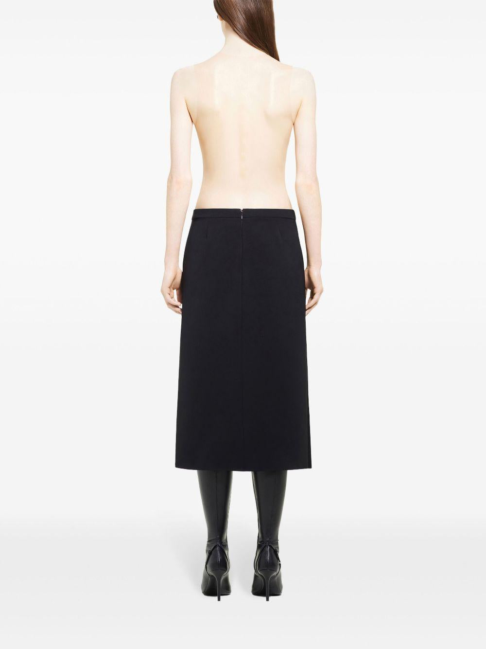 Body Illusion in nero Courrèges - donna 