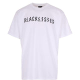 T-shirt con stampa grafica in bianco 44 label group - uomo 