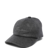 Cappello da baseball con logo in grigio Jacquemus - unisex 