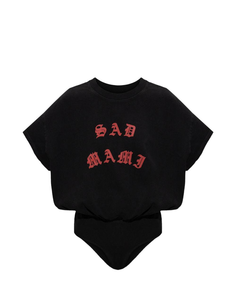 Body Sad Mami  in nero Willy chavarria - uomo 