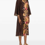 Abito con stampa floreale Ascension in marrone Zimmermann - donna 
