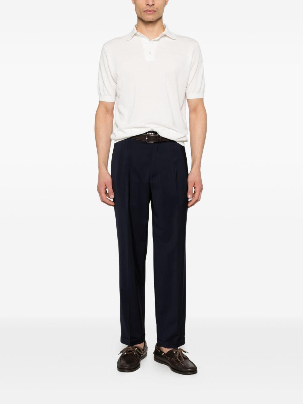 Pantaloni drapier in grigio scuro barena venezia - uomo 
