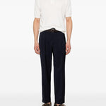 Pantaloni drapier in grigio scuro barena venezia - uomo 