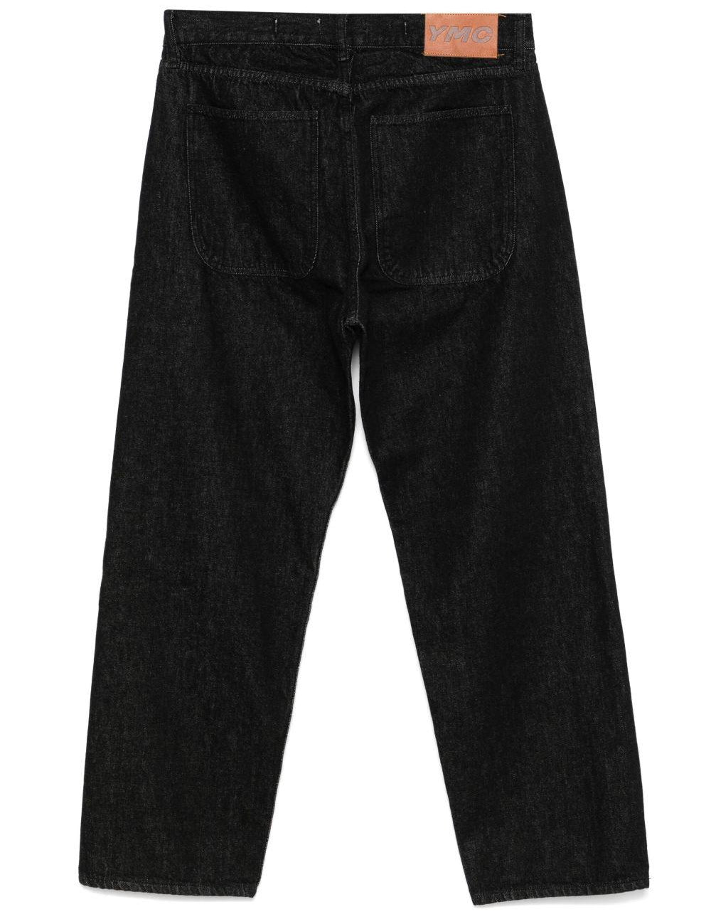 Jeans a gamba dritta Bez in nero Ymc - uomo 