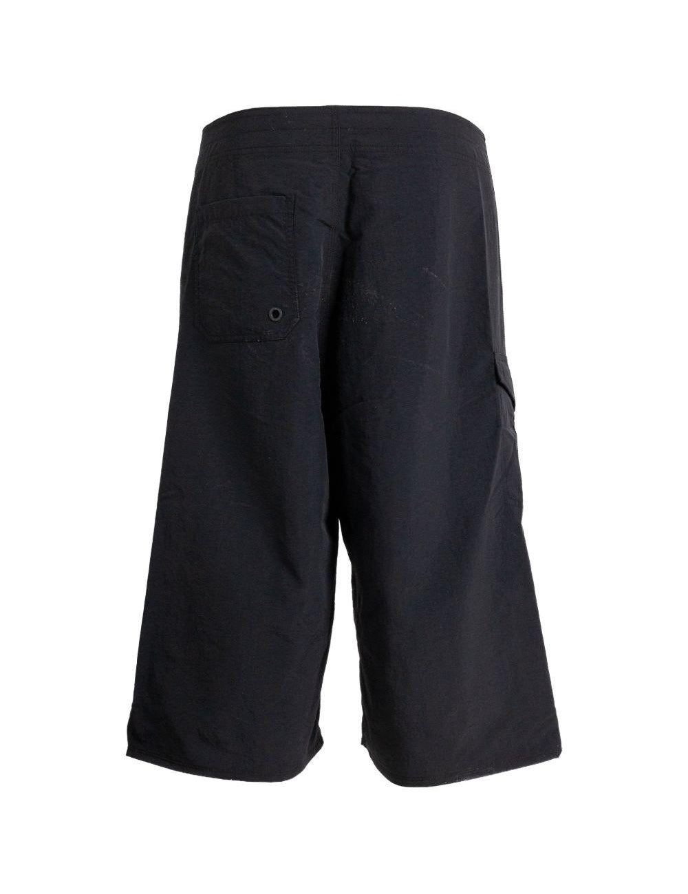 Pantaloncini da bagno con coulisse in nero Erl - unisex 