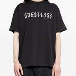 T-shirt con stampa grafica in nero 44 label group - uomo 