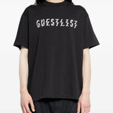 T-shirt con stampa grafica in nero 44 label group - uomo 