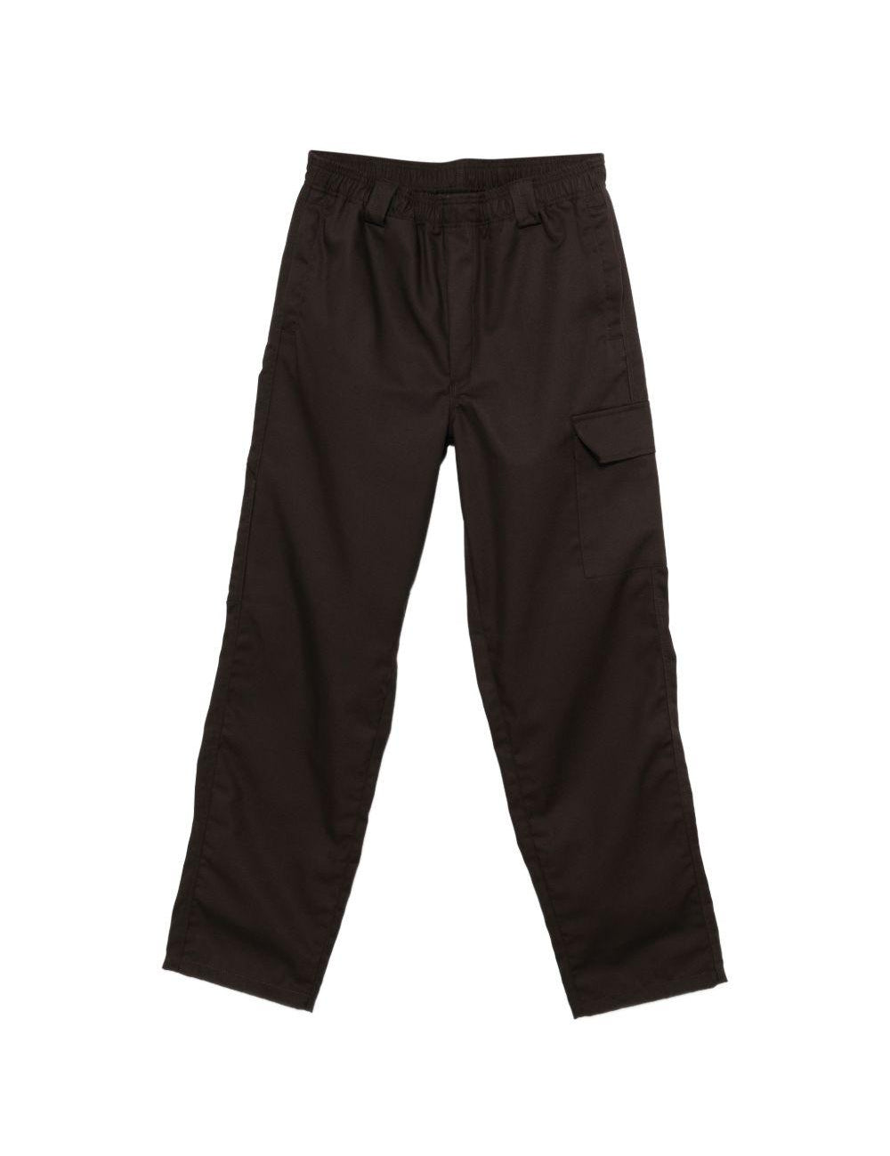 Pantaloni cargo con elastico in vita in marrone Gr10k replicated - uomo 
