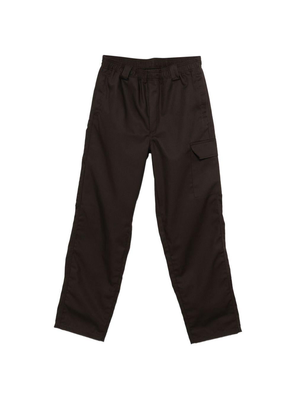 Pantaloni cargo con elastico in vita in marrone Gr10k replicated - uomo 