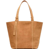 Borsa TOTE shopping 24.7 in pelle scamosciata beige Golden Goose - donna 