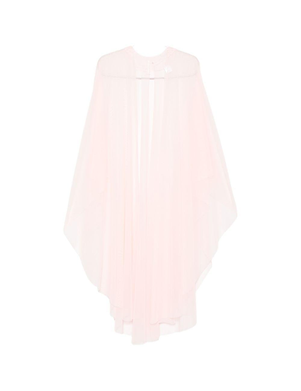 Coprispalle trasparente  in rosa Norma kamali - donna 