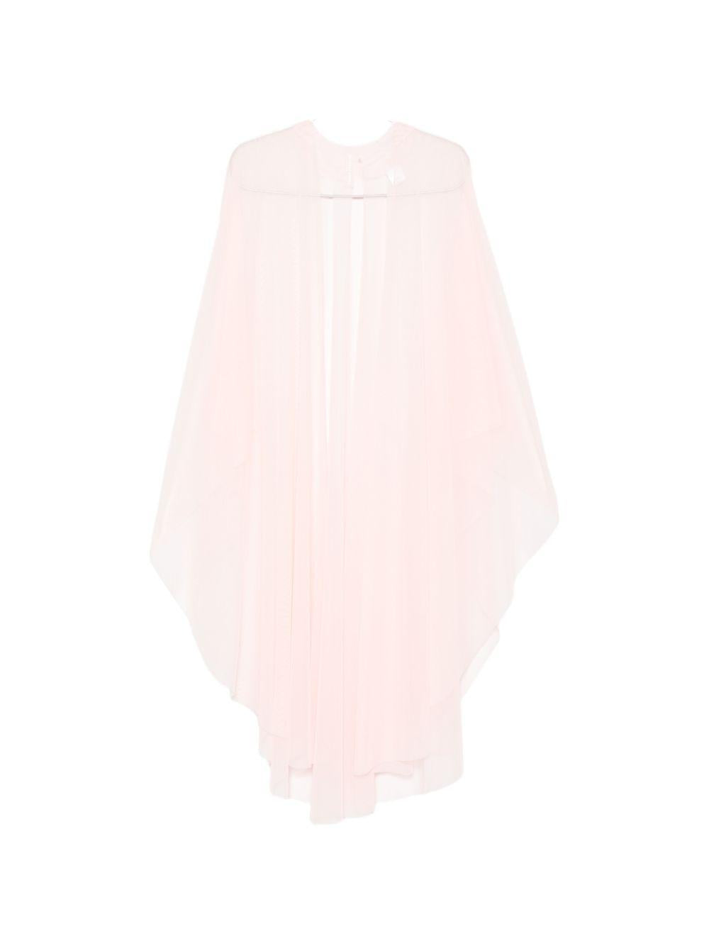 Coprispalle trasparente  in rosa Norma kamali - donna 