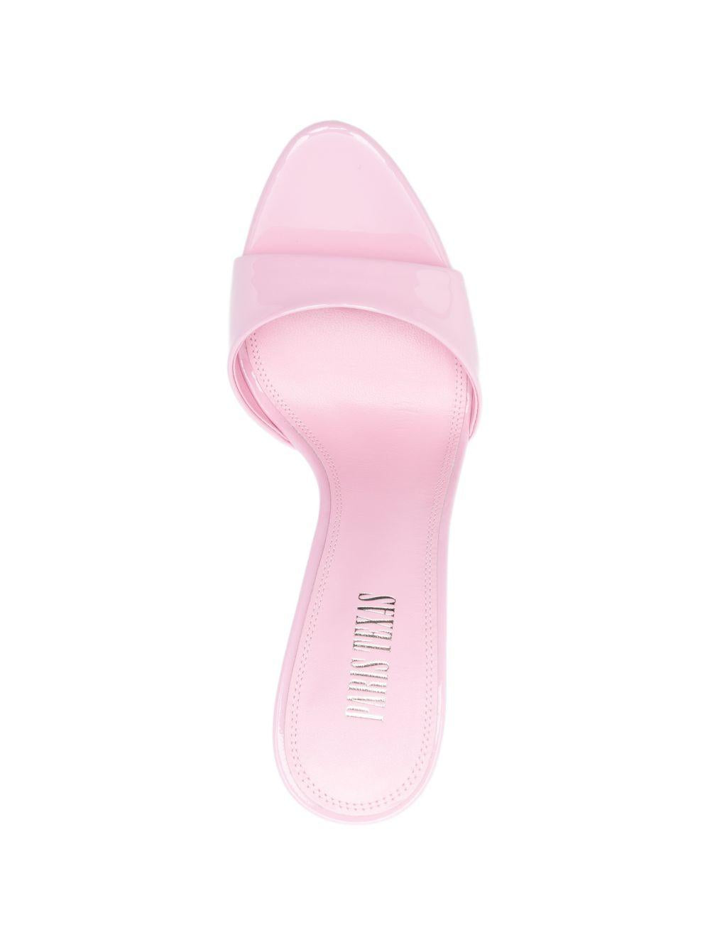 Mules Lidia 105mm in rosa Paris texas - donna 