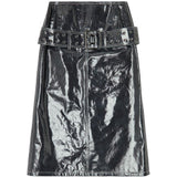 Gonna midi con cintura in grigio Diesel - donna 
