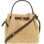 Borsa a mano Romy in beige Tory Burch - donna 