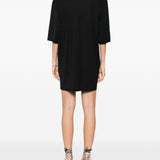 Abito stile T-shirt in nero Toteme - donna 