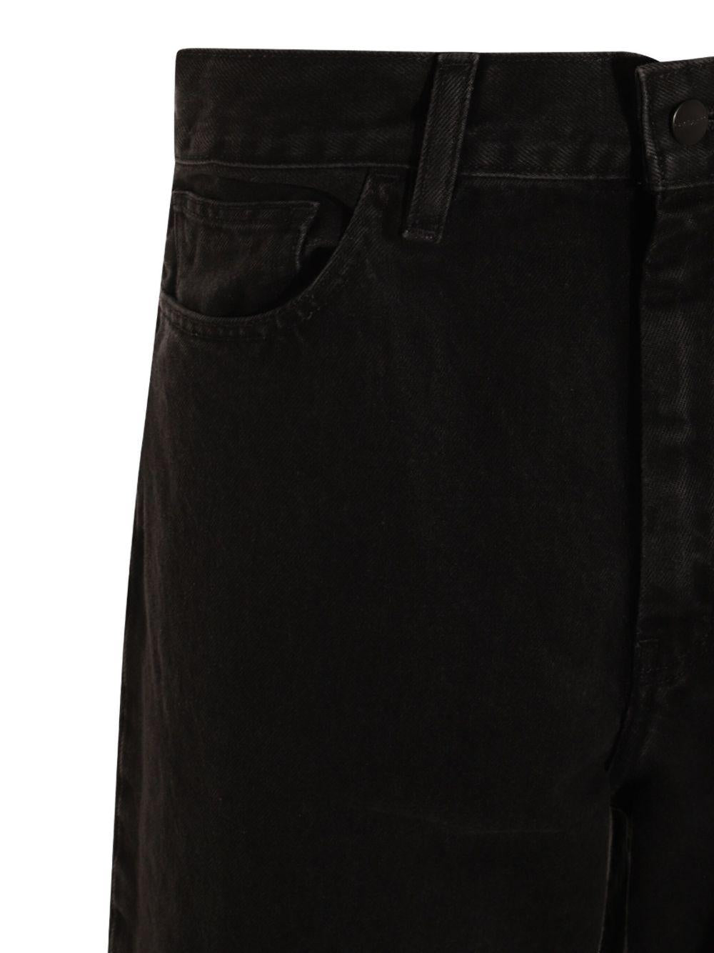 Jeans brandon in nero carhartt wip - donna 