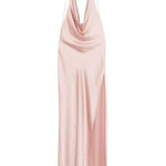 Abito con scollo a scialle in rosa The Andamane - donna 