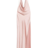 Abito con scollo a scialle in rosa The Andamane - donna 