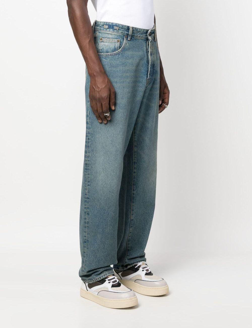 Jeans dritti Mark in blu Darkpark - uomo 