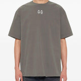 T-shirt con stampa grafica in grigio 44 label group - uomo 