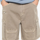 Shorts cargo in beige Represent - uomo 