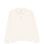 Polo Faithful in bianco Khaite - donna 