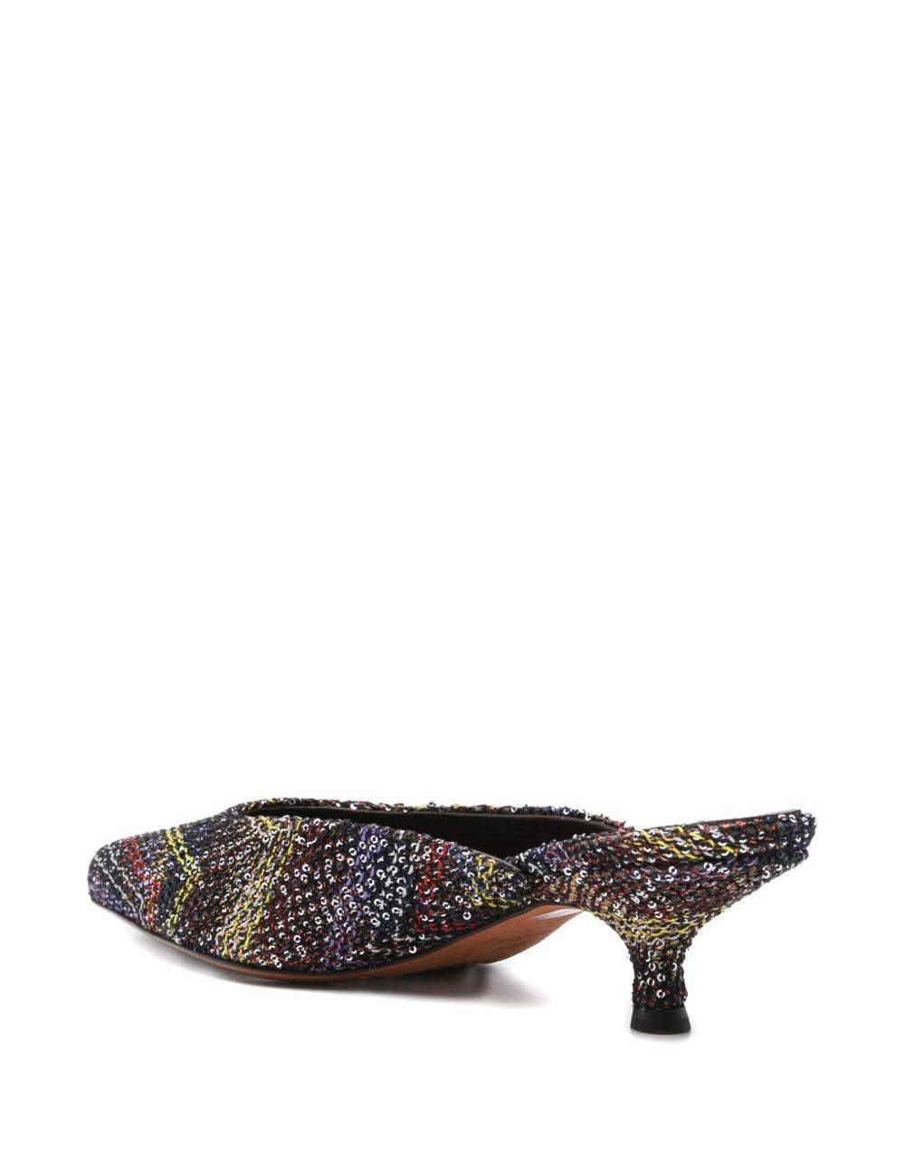 Sabot con motivo chevron multicolor Missoni - donna 