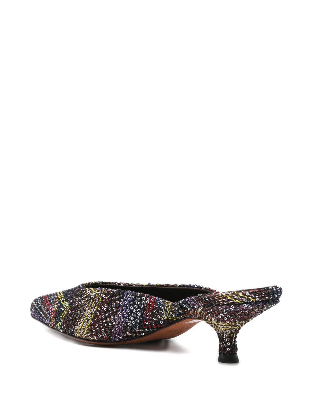 Sabot con motivo chevron multicolor Missoni - donna 