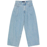 Jean crop a gamba ampia in celeste Levi's blue tab - donna 
