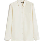 Camicia in seta pamir in avorio Maxmara weekend - donna 
