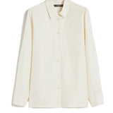 Camicia in seta pamir in avorio Maxmara weekend - donna 