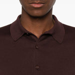 Polo Adrian in viola John smedley - uomo 