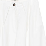 Pantaloni a gamba ampia in bianco Batakovic - donna 