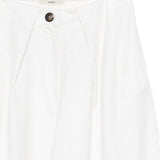 Pantaloni a gamba ampia in bianco Batakovic - donna 