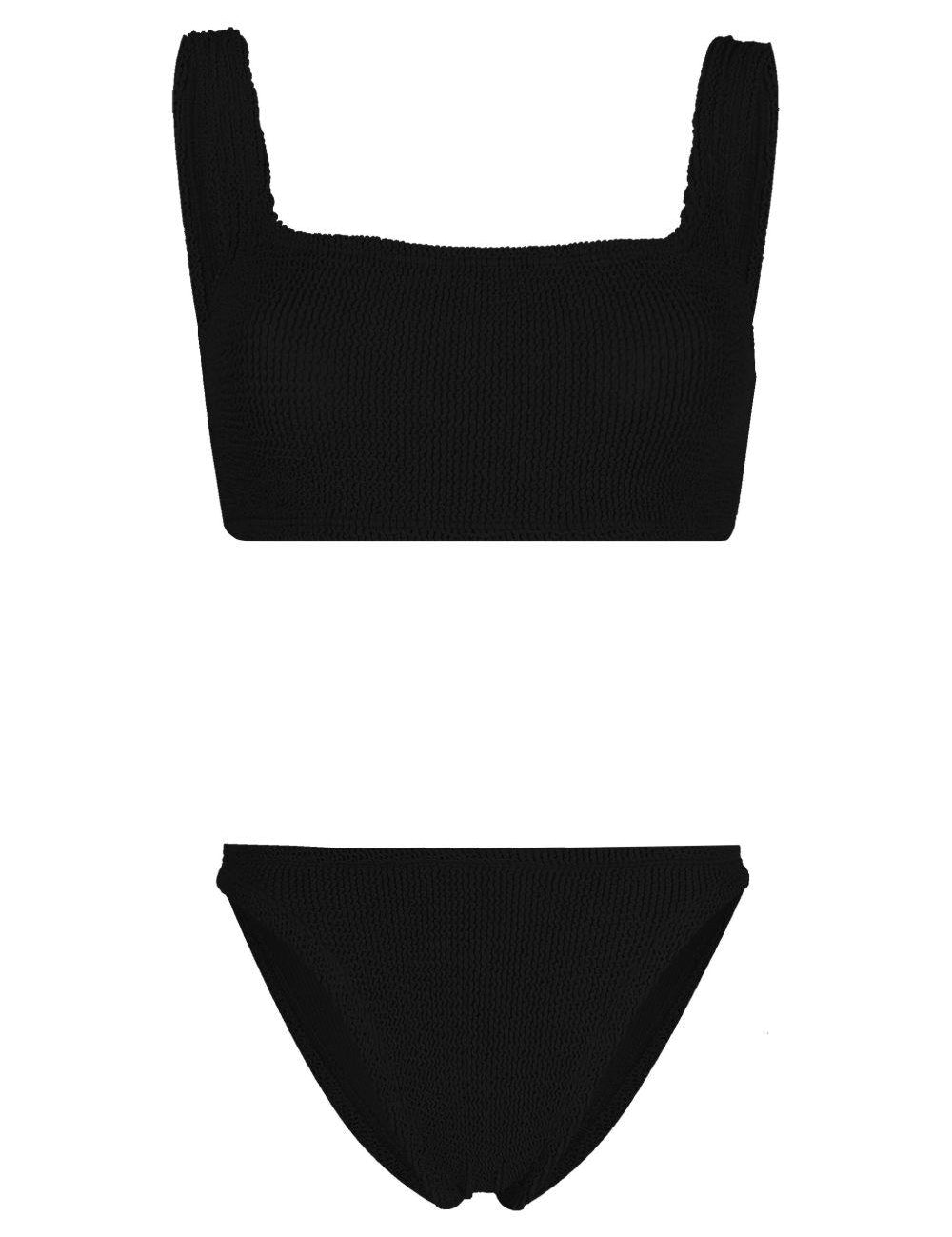 Bikini a coste xandra in nero Hunza G - donna 