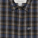 Camicia a quadri in marrone Erl - unisex 