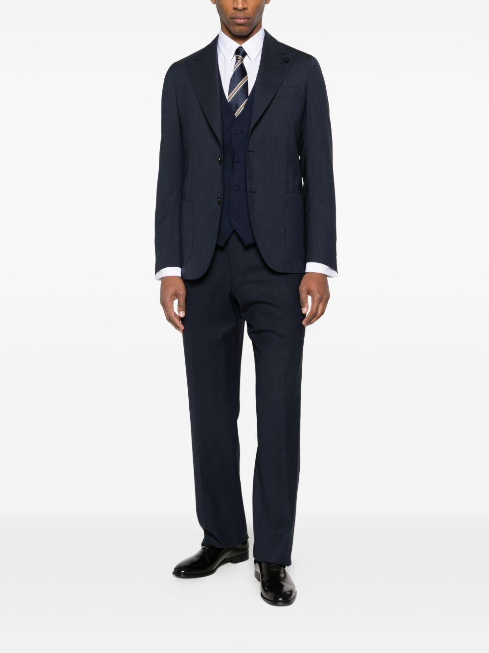Pantaloni paluk in blu lardini - uomo 