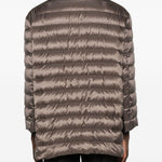 Parka trapuntata flight in marrone Rick Owens x Moncler - unisex<BR/> 