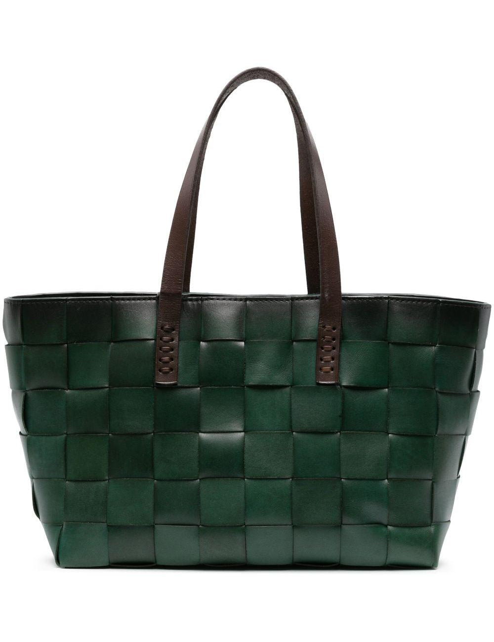 Borsa tote Japan in verde Dragon diffusion - donna 