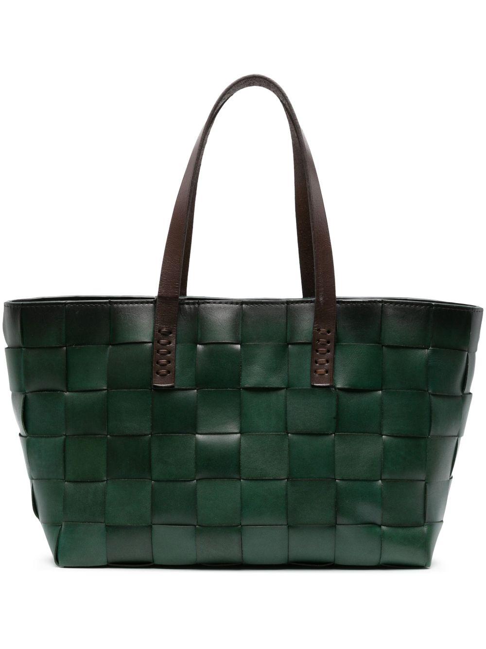 Borsa tote Japan in verde Dragon diffusion - donna 