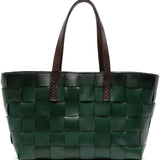 Borsa tote Japan in verde Dragon diffusion - donna 