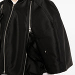 Giacca crop con zip in nero Comme des garcons homme plus - uomo 