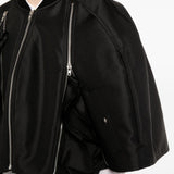 Giacca crop con zip in nero Comme des garcons homme plus - uomo 